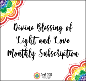Subscribe to receive a FREE blessing of light and love from the Angels, Archangels, Ascended Masters and your Divine Presence on the 1st of each month to deeply infuse your being with the highest dispensations of divine light and unconditional love, clear unbalanced energy, raise your vibration, and shifting you closer to alignment with the One Heart of all that is.  Next Blessing: July 1st